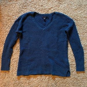 Blue American Eagle Knit Sweater